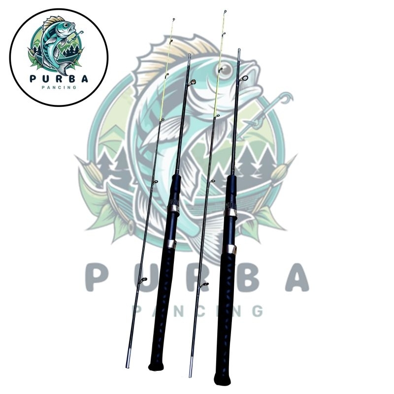 JORAN PANCING FIBER SOLID SAMBUNG 2 TAWESAN PANJANG 185 CM