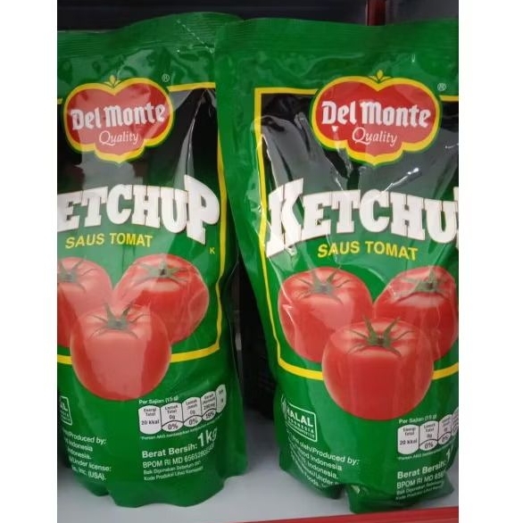 

Delmonte Ketchup Saus Tomat kemasan 1kg