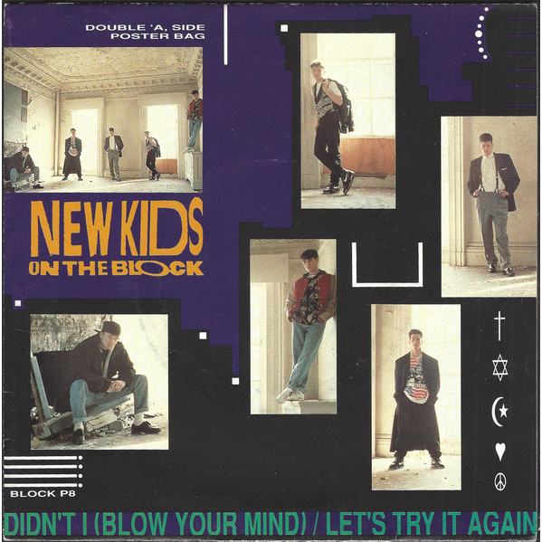 Vinyl 7" New Kids On The Block – Didn't I (Blow Your Mind) Import UK