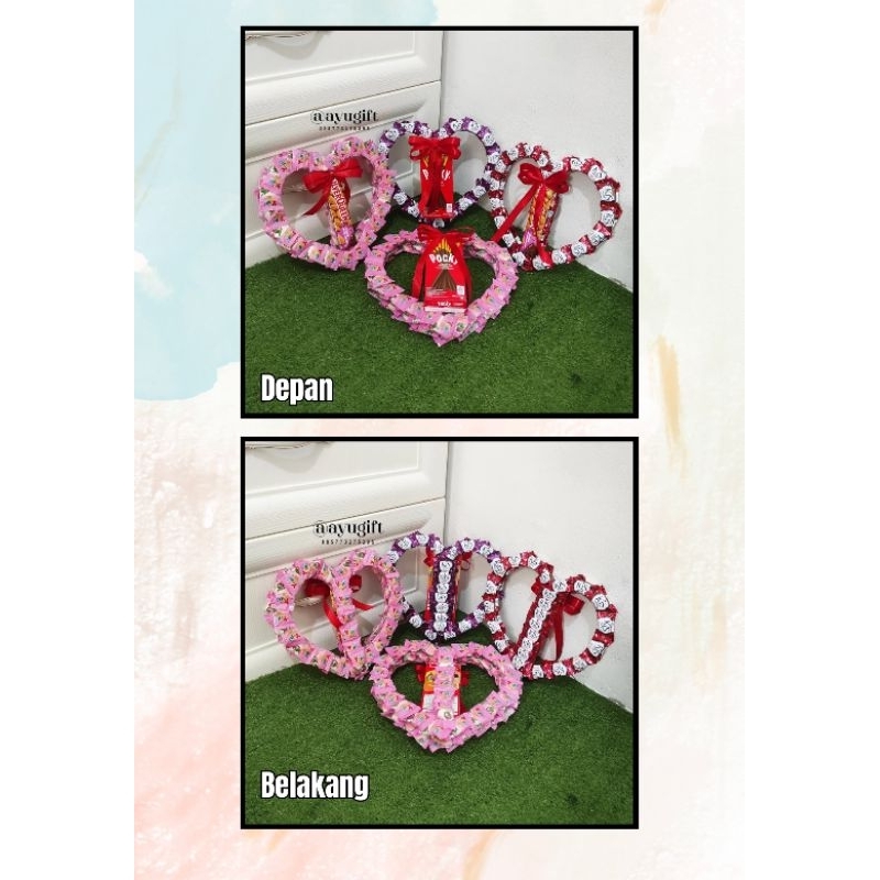 

Ayu Gift | Candy love 3D | Buket love | Buket wisuda | Buket Ultah | Buket custom