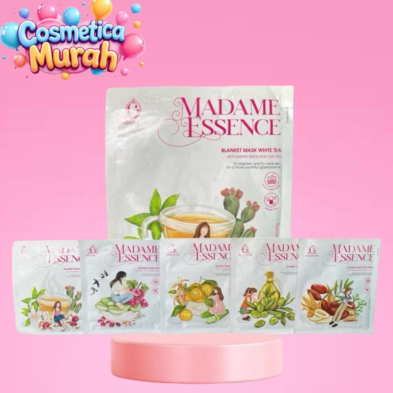 SALE - MADAME GIE SHEET MASK - MASKER MADAME GIE - MASKER WAJAH TISU MADAM GIE
