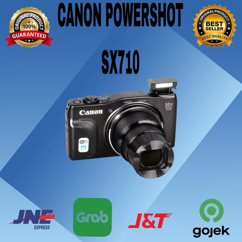 camera canon powershot sx710-white box
