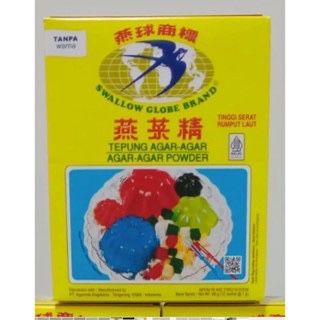

Agar agar swallow globe 1 karton isi 24 dus