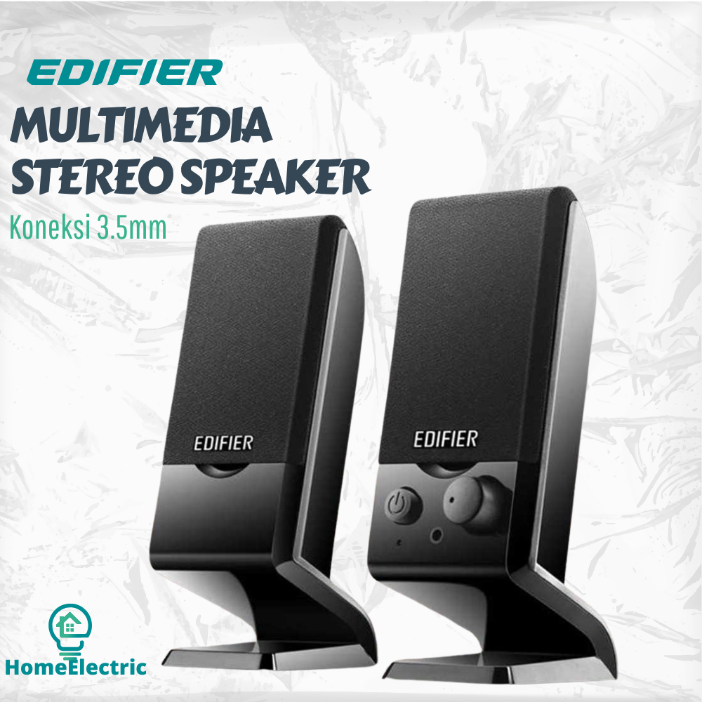 Edifier Multimedia Stereo Active Speaker 2 Satellite Stereo Speaker Port 3.5 mm Audio Port USB- R10U