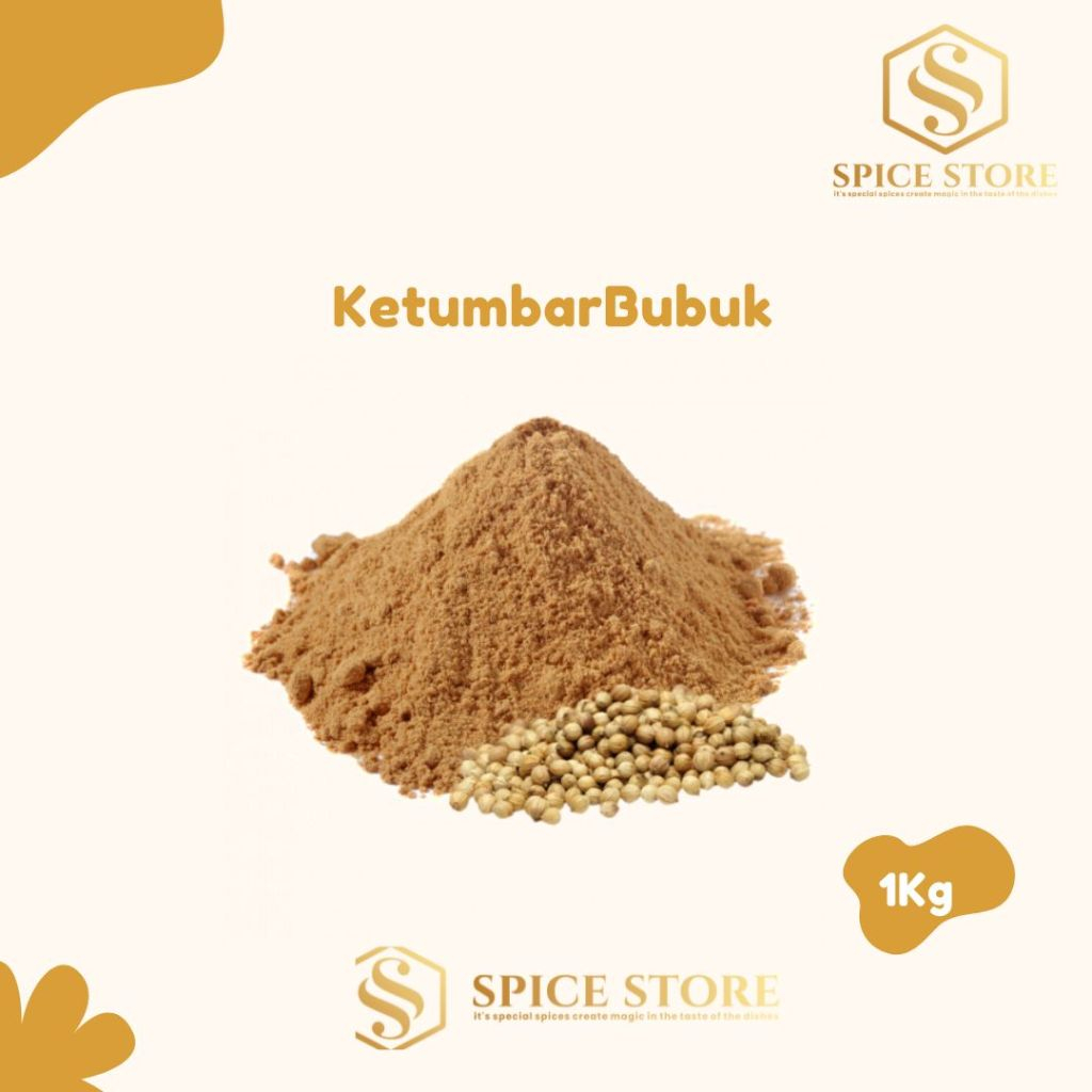 

Spice Store - Bumbu Dapur Bubuk Ketumbar (1 Kg)