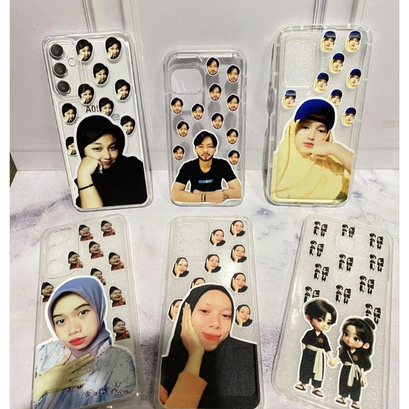 CASE HP CUSTOM WAJAH SEMUA TYPE HP BISA