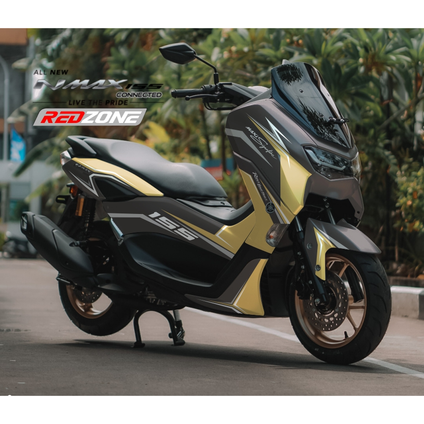 Sticker Decal Nmax New Sticker Striping Full Body Variasi Sticker Nmax Motor Nmax Aksesoris Motor