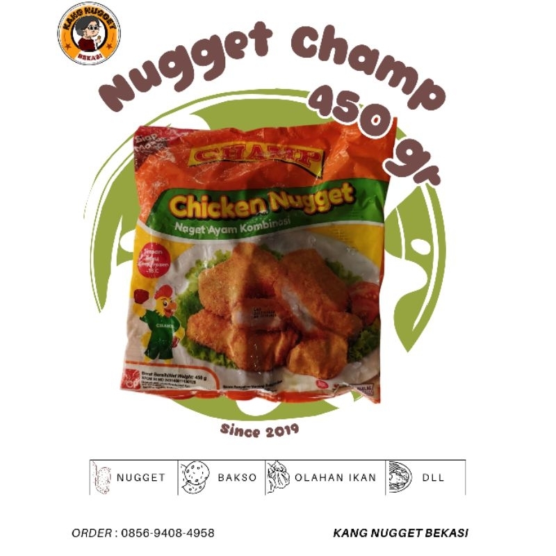 

NUGGET CHAMP 250/500gr