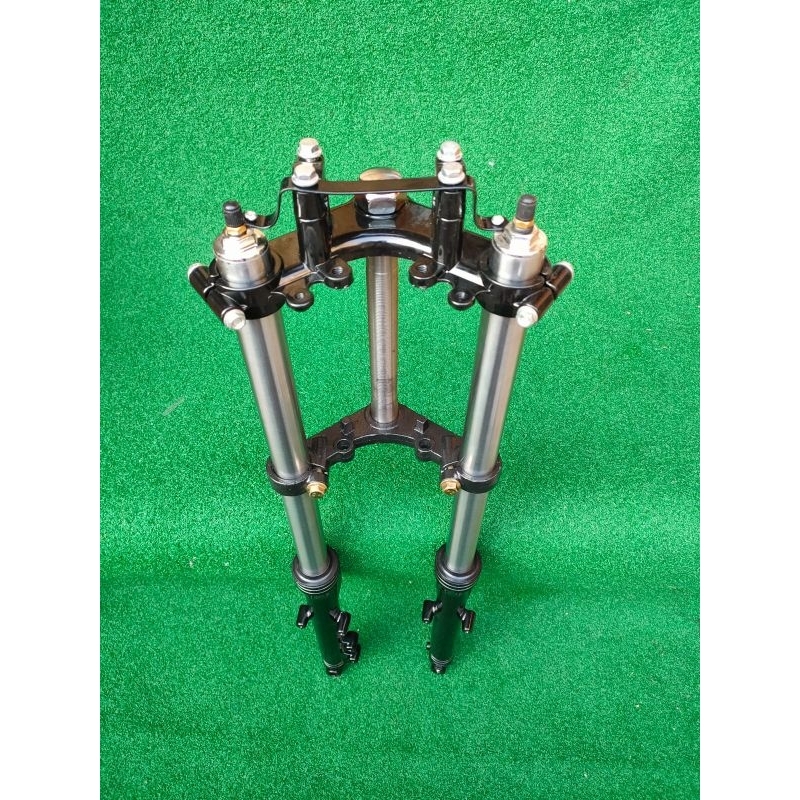 Shock depan Gl pro Gl max as komstir pnp Honda set as tabung kanan kiri dan segitiga atas bawah