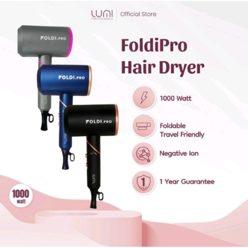 LUMI Hairdryer Foldi Pro