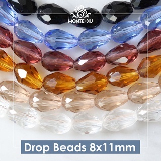 Monte Manik Payet Borci Mote Beads Crystal Cina Tetes Drop Besar Kecil Murah bisa COD GO SEND