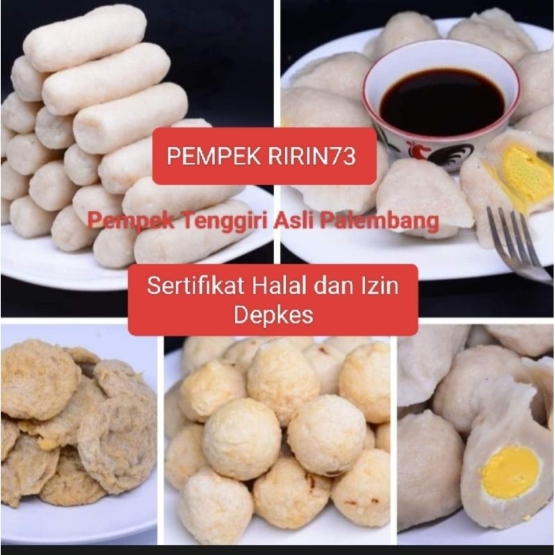 

60 Pcs Pempek Tenggiri Mini Asli Palembang