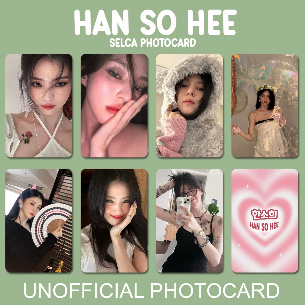 [UNOFFICIAL PHOTOCARD] HAN SO HEE - SELCA