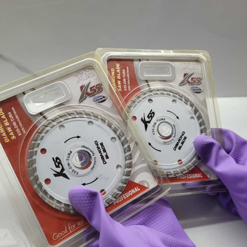 Diamond Saw Blade DRY 4" k55 / mata pisau potong keramik k55