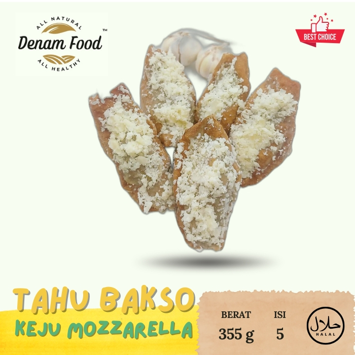 

Tahu Bakso mozzarella toping keju - (isi 5 pcs) NO MSG , NO PENGAWET