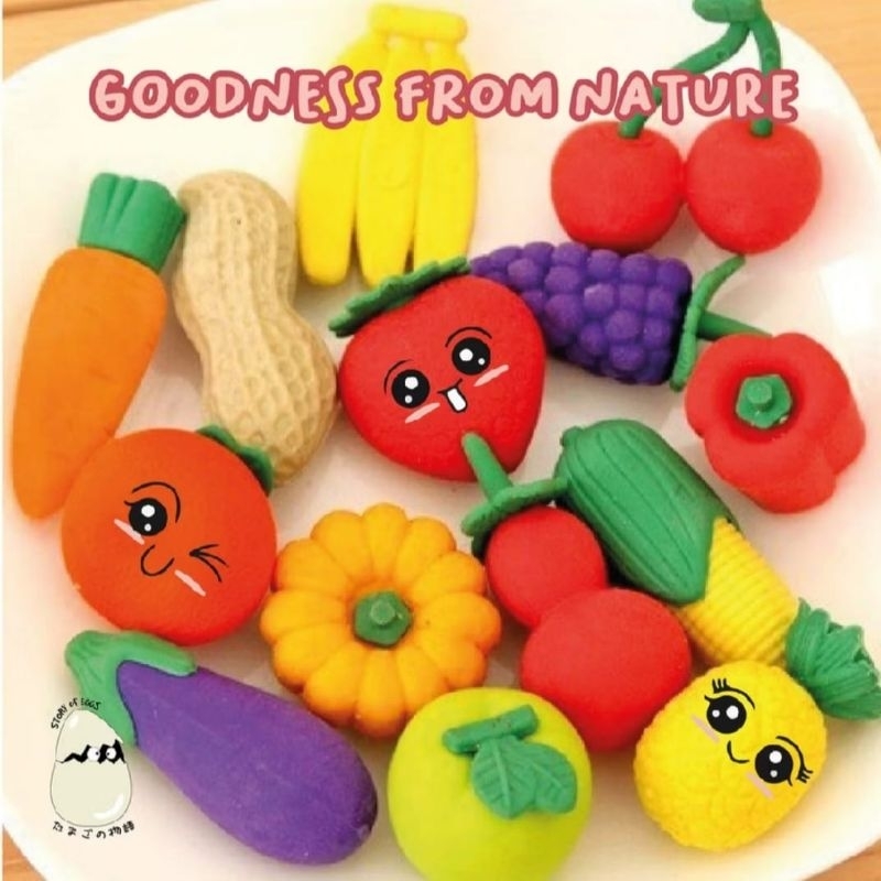 

Penghapus Pensil Fruit Unik Bentuk Buah-Buahan