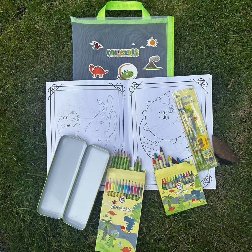 

[SERBALAKUOFFICIAL] (KTPS.22) STUDY SET STATIONERY SET ALAT TULIS SEKOLAH ANAK SET ATK MOTIF / KOTAK PENSIL SET