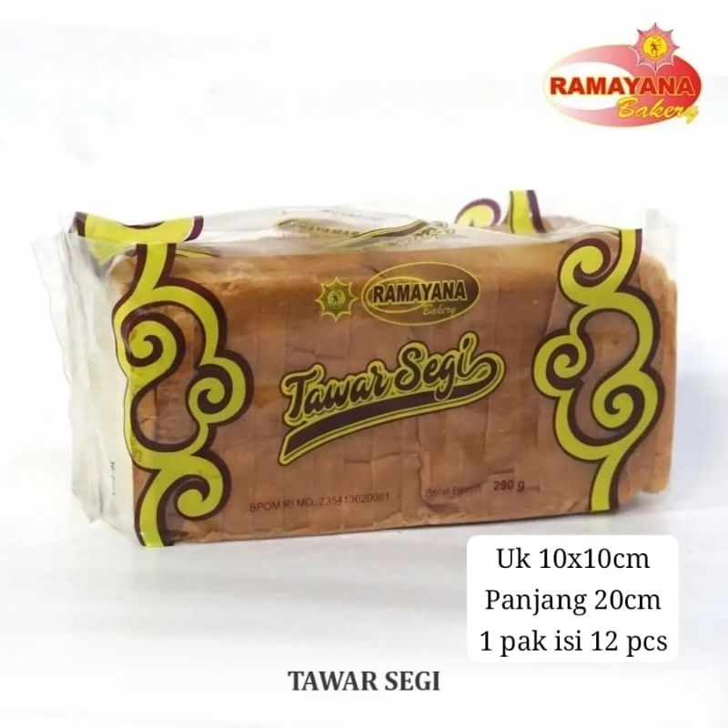 

Roti Tawar Segi RAMAYANA | Roti Tawar Kulit