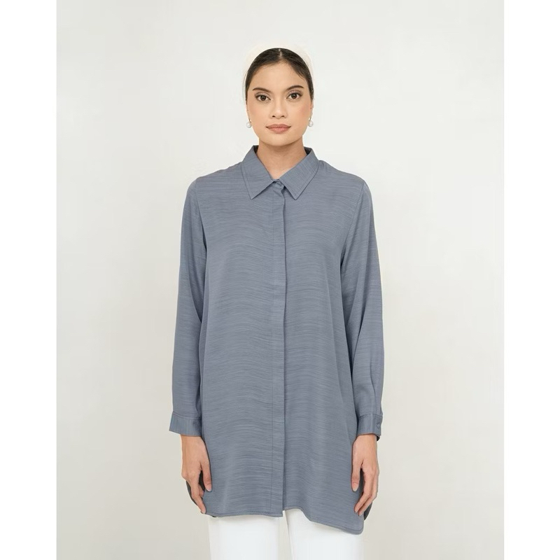 PRELOVED AMARA Tunic XS - GEULIS (2 warna) Navy dan Dusty