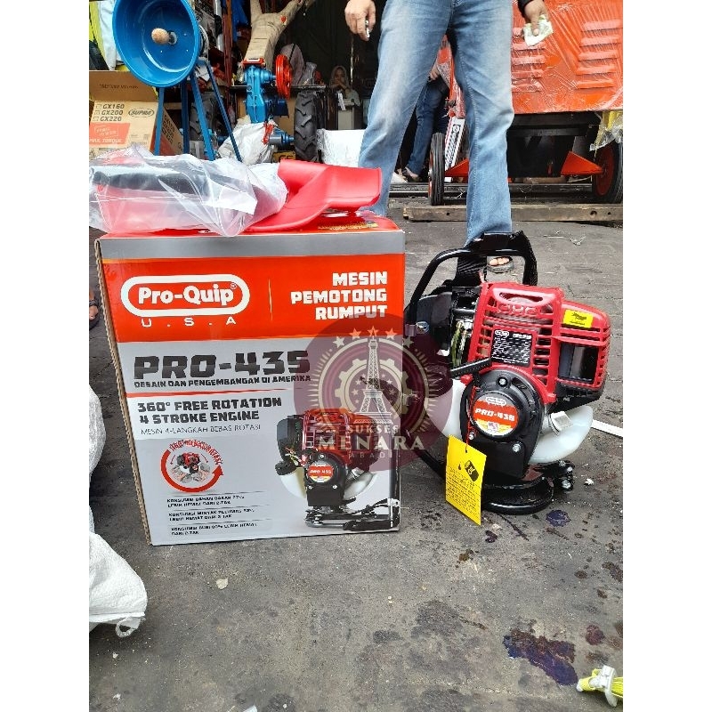 ProQuip Tipe Pro 435 Mesin Pemotong Rumput 4 Tak