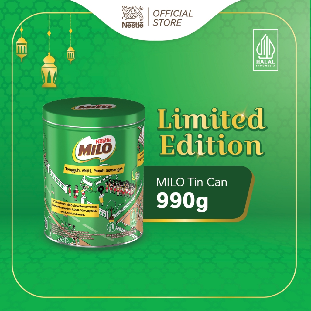 

MILO ACTIV-GO Susu Coklat Pouch/ Kaleng 990 Gr