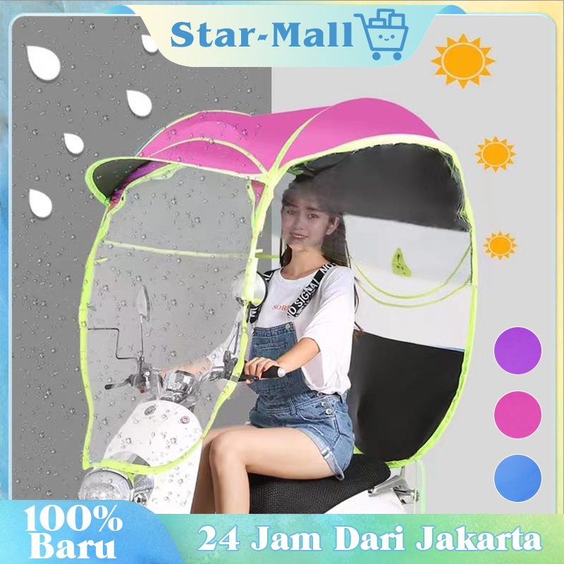 Payung Hujan Motor Anti Hujan Dan Panas Tenda Motor Kanopi Sepeda Motor