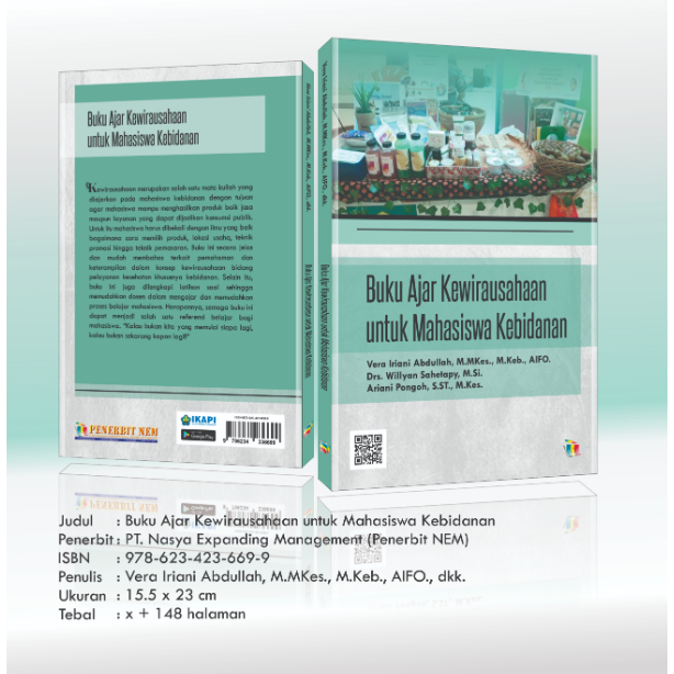 Buku Ajar Kewirausahaan untuk Mahasiswa Kebidanan