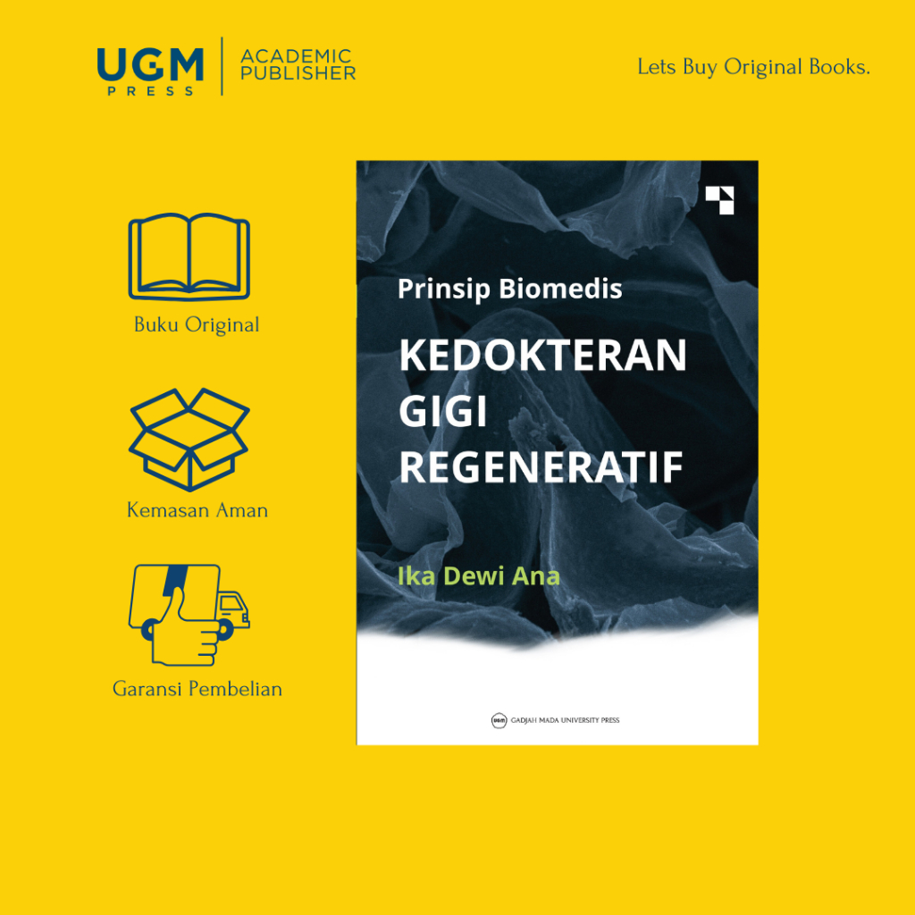 UGM Press Buku Original Prinsip Biomedis Kedokteran Gigi Regeneratif