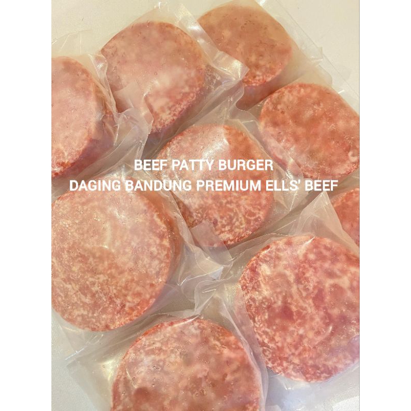 

Beef Patty Burger Premium Daging Sapi Halal