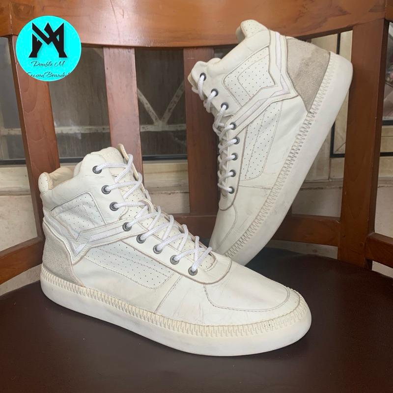 Sepatu Sneakers Diesel S-Spaark MID Leather Size 45