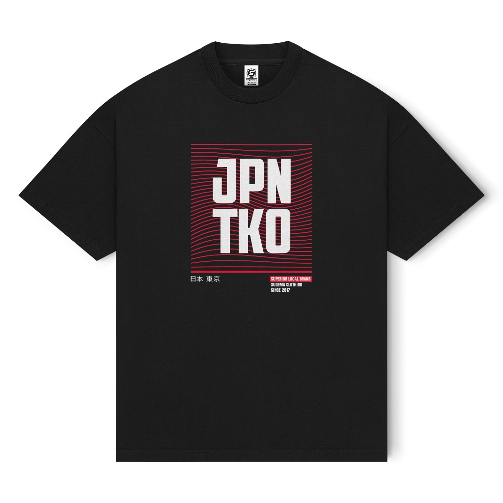 Sugema Kaos Pria Tshirt Japan Tokyo / Kaos Jepang Tokyo (REG-020)
