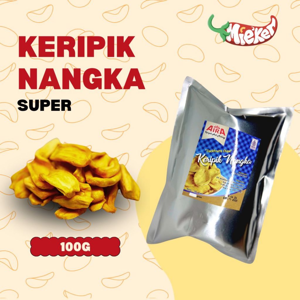 

KERIPIK BUAH DAN SAYUR NANGKA SINGKONG KEJU UBI COKLAT KENTANG PISANG COKLAT TALAS KEJU PEDAS RAMBAK PISANG 100GR SUPER RENYAH HALAL