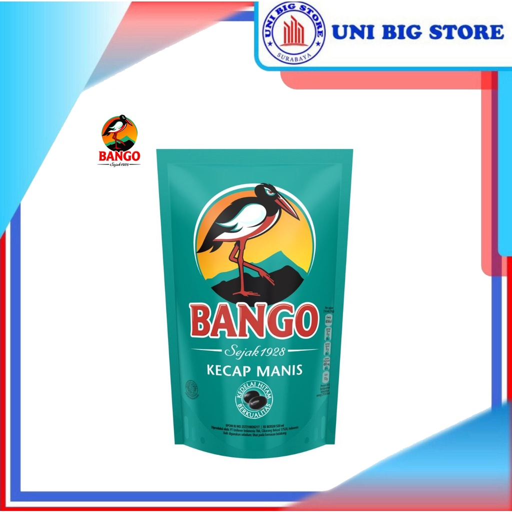 

BANGO Kecap Manis Pouch Refill 520 ml / 700 gr