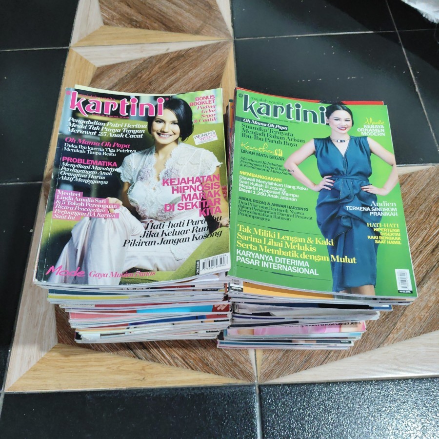 Majalah Kartini Random Bekas
