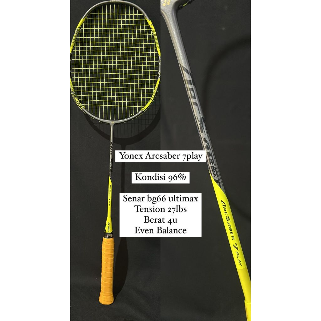 Yonex Arcsaber 7 play
