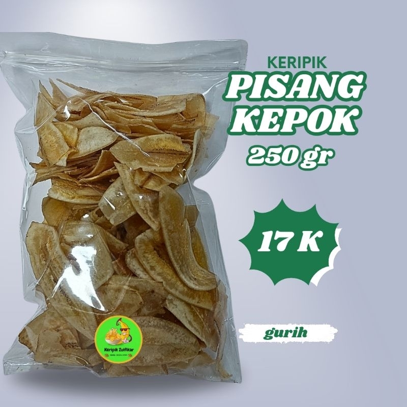 

Pisang kepok 250 gr