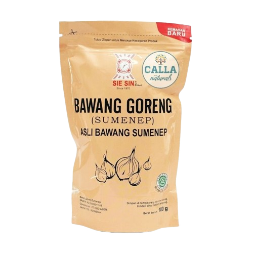 

SIE SIN BAWANG MERAH GORENG SUMENEP PCK 100 GR 8993011010330