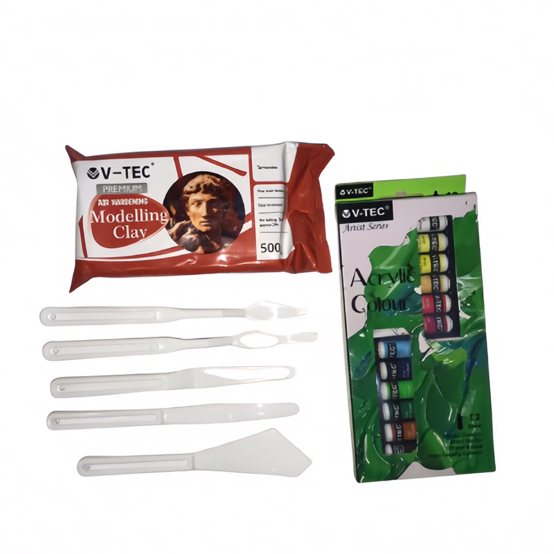 

Paket DAS V-Tec / Knife Tools Clay / Cat Acrylic VT- 612A