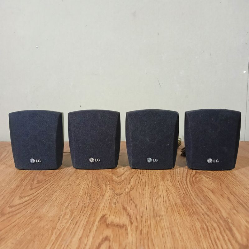 4pcs Pasif speaker LG 3inch bekas normal semua
