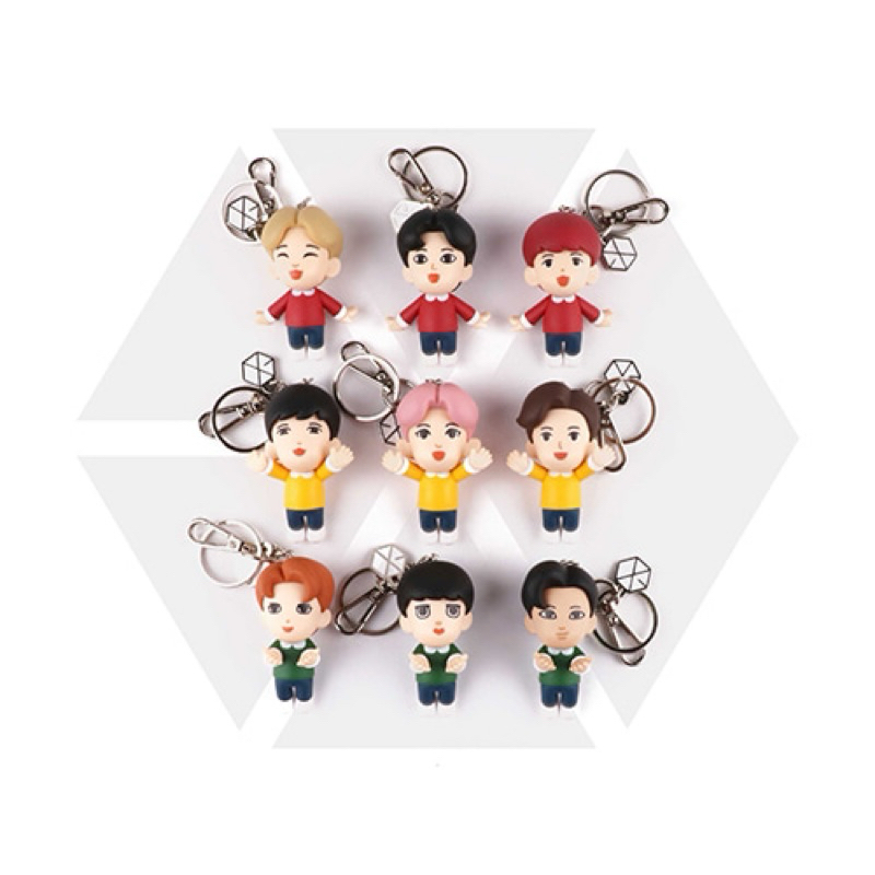 EXO FIGURE KEY RING OFFICIAL