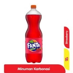 

FANTA MINUMAN SODA RASA STRAWBERRY BOTOL 1LITER