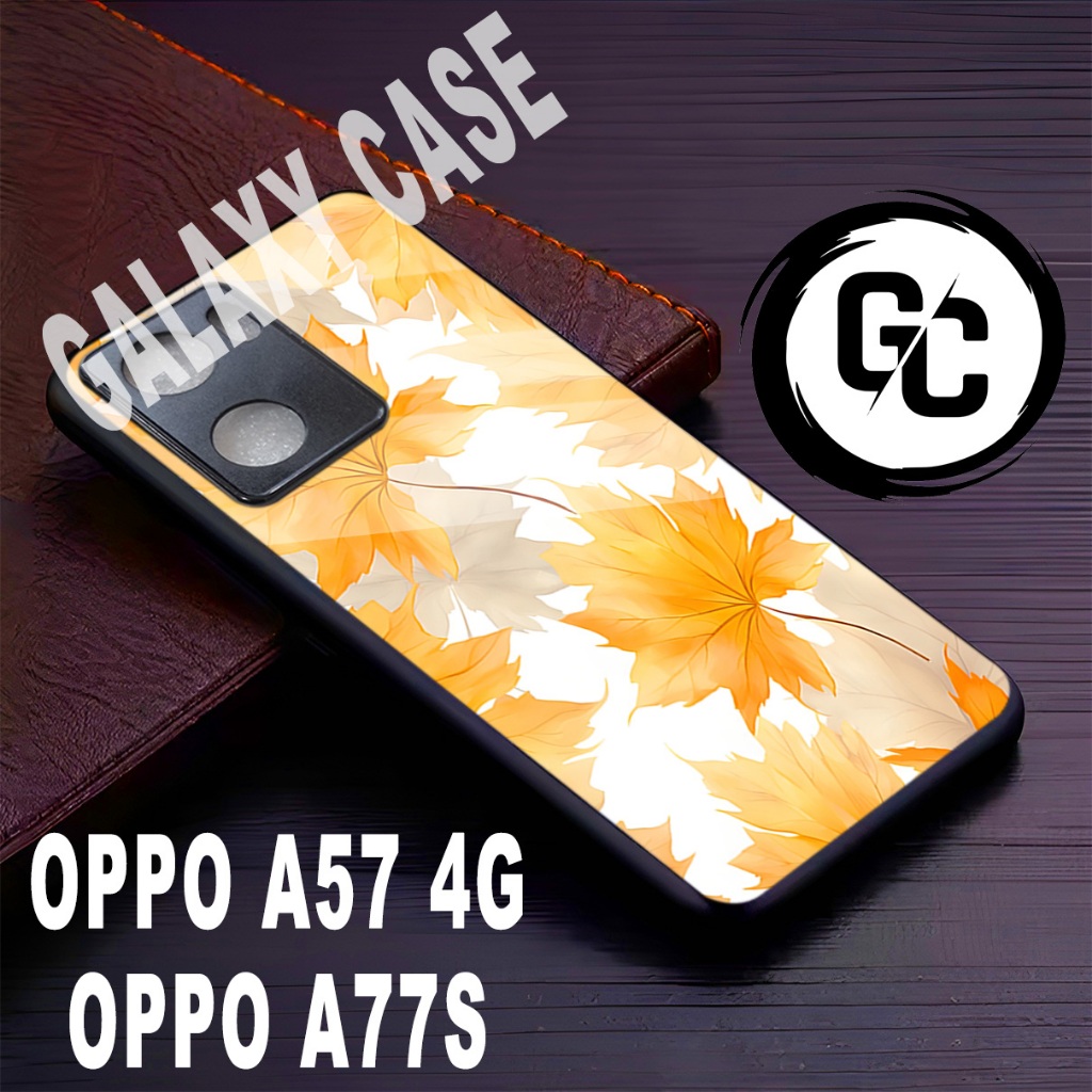 case Hp OPPO A57 /GC28/Motif BUNGA/case OPPO A77S /casing OPPO A57/softcase glossy/kesing glitter
