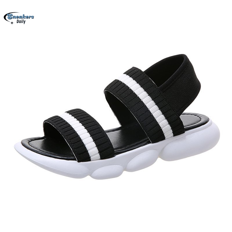 Sandal Tali Wanita Sporty Korean Style – Sol Tebal Bantal, Empuk Trendi