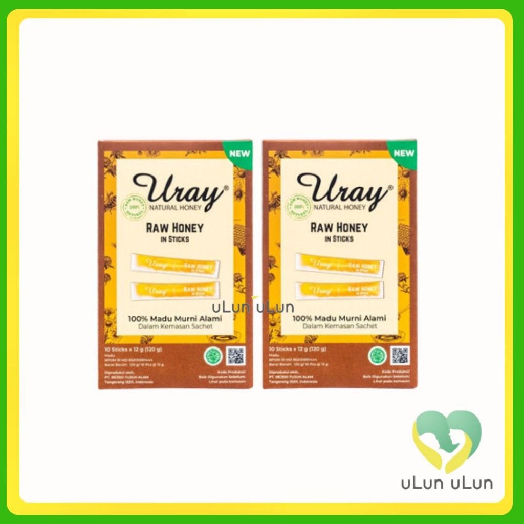 

Ulun Ulun Madu Uray Sachet Stick - Honey and Ginger |