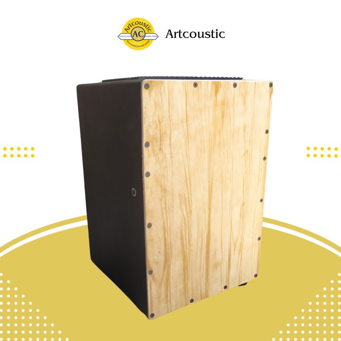 Kajon Elektrik Sedang Kahon Artcoustic Original Cajon Duduk Kecil Alat Musuk Perkusi Drum Box