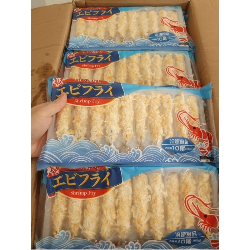 

Ebi Furai Frozen isi 10pcs/Udang Tempura/Frozen Food