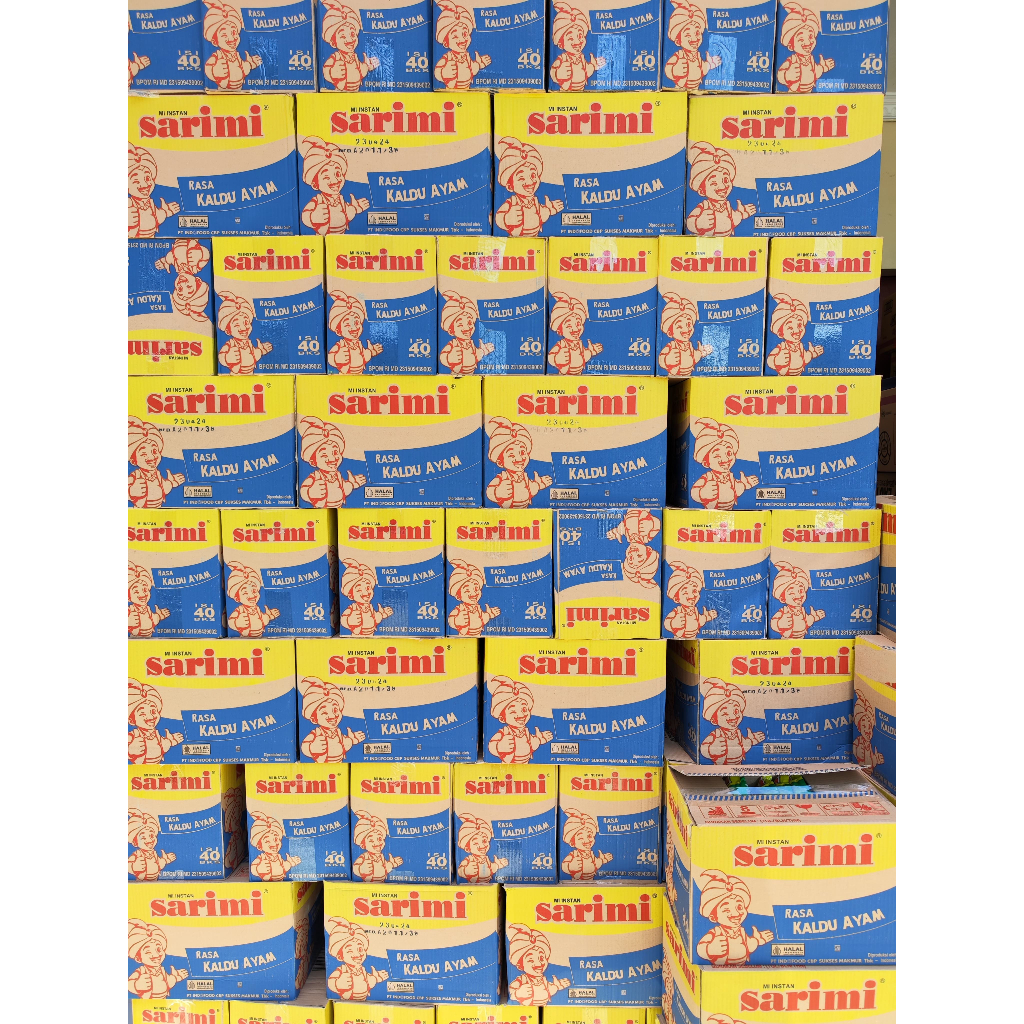 

SARIMI KALDU AYAM 1 KARTON ISI 40 PCS