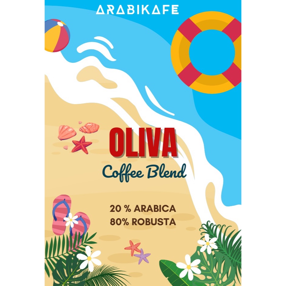 

HOUSE BLEND - OLIVA - ESPRESSO BLEND - 20% ARABIKA + 80% ROBUSTA
