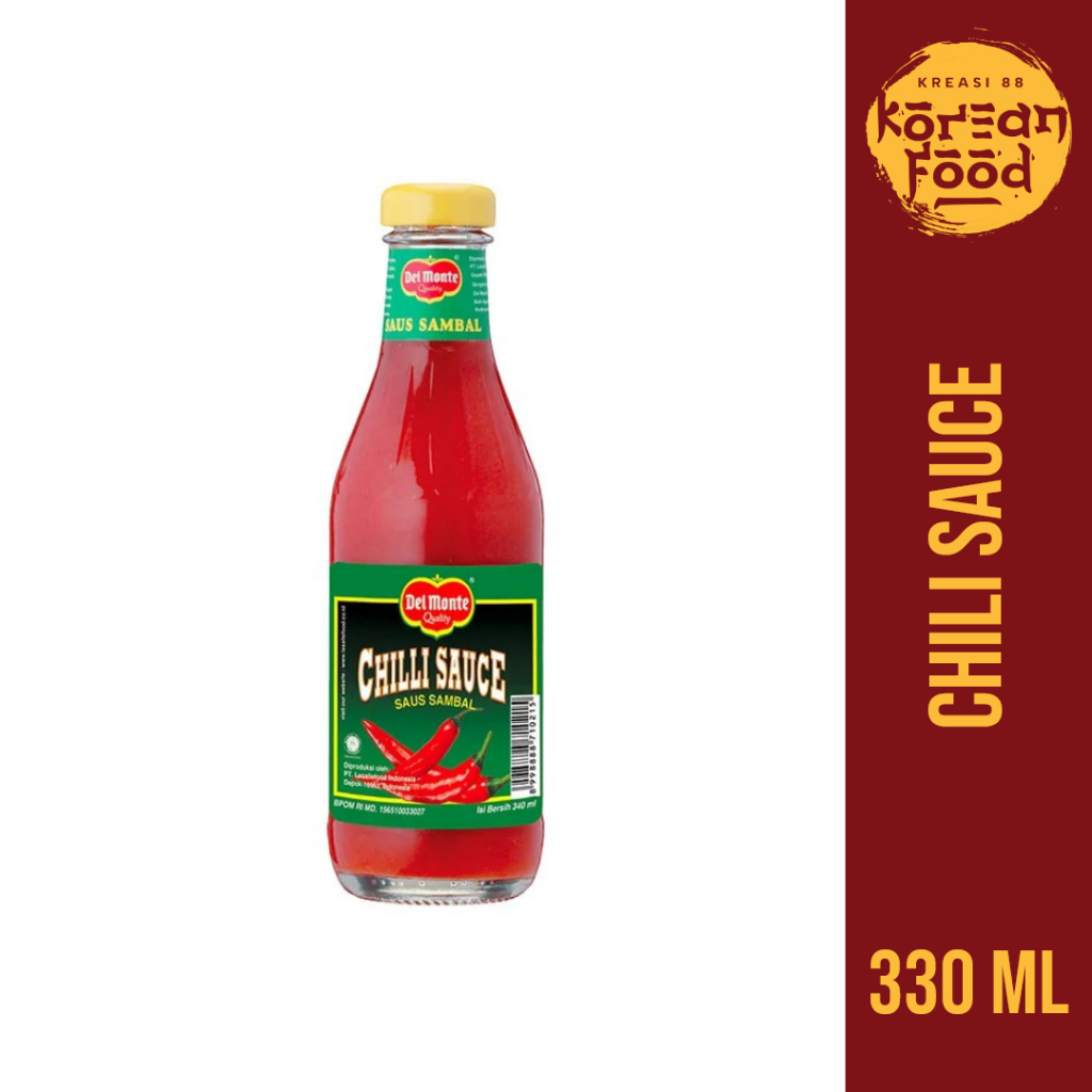 

DELMONTE BOTOL SAMBAL CHILI SAUCE 330ML / SAUS SAMBAL DELMONTE
