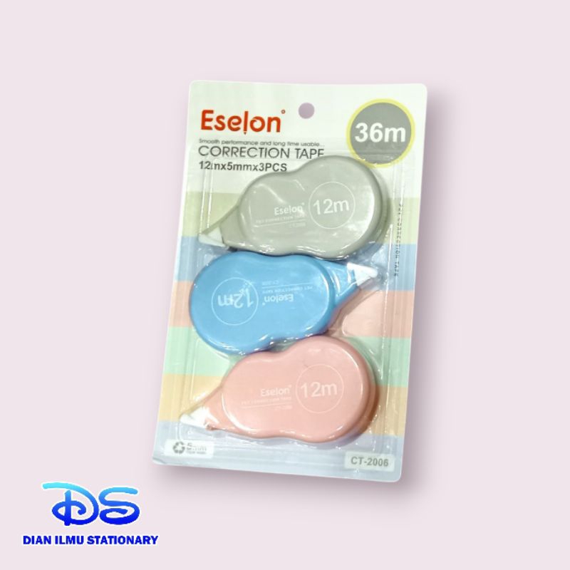 

correction tape / tipe x kertas isi 3 eselon ct-2006